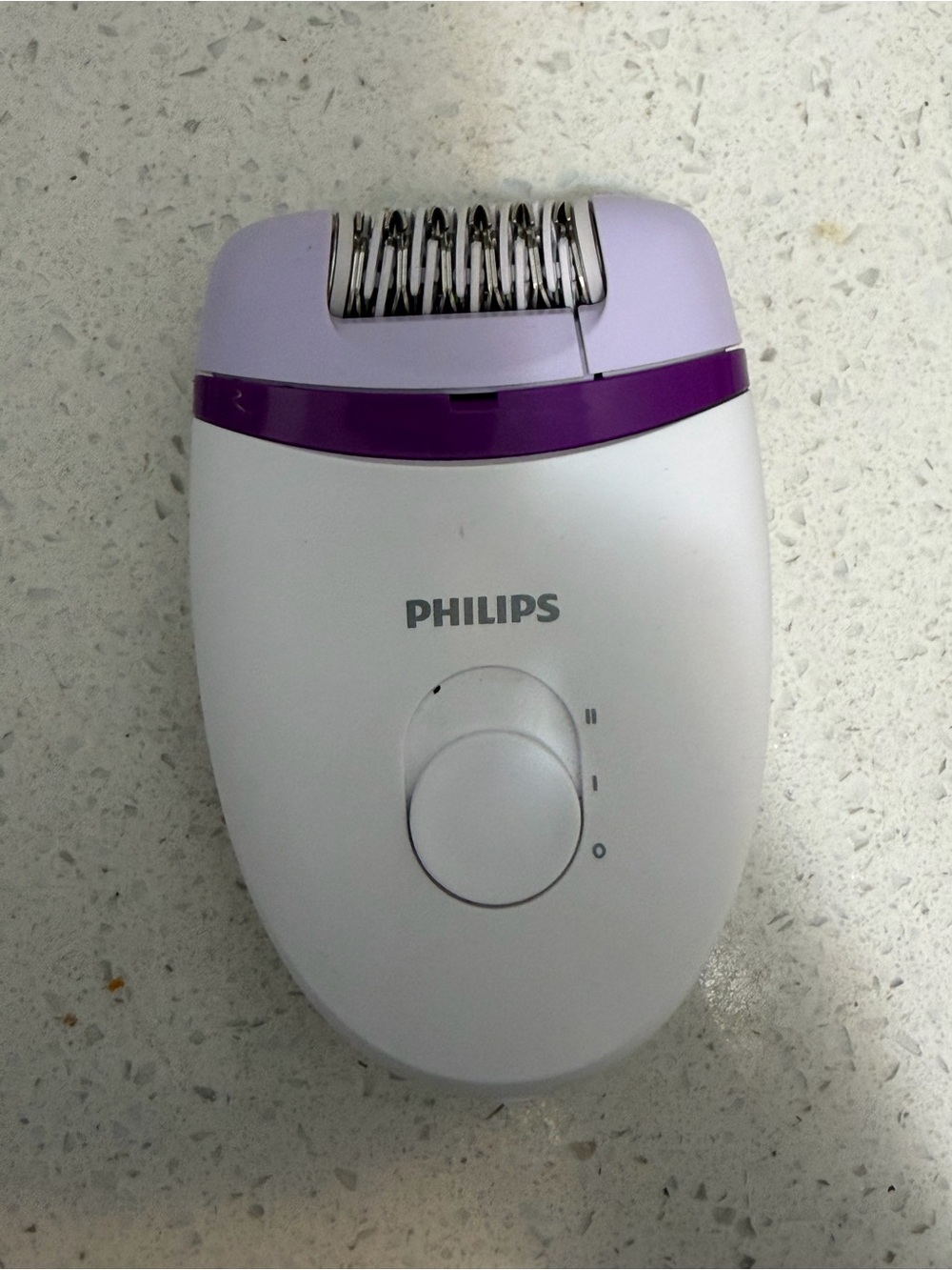 Philips Kids Epilator in White and Purple Accents